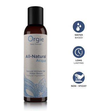 Смазка на водной основе Orgie All Natural Acqua 150 мл SX1495 фото