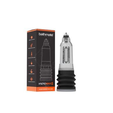 Гідропомпа Bathmate Hydromax 5 Clear (X20) до 4,5 см HM-20-CC фото