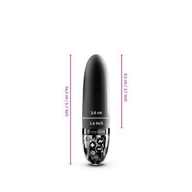 Вібратор з електростимуляцією Mystim Sleak Freak Black Edition SO8145 фото
