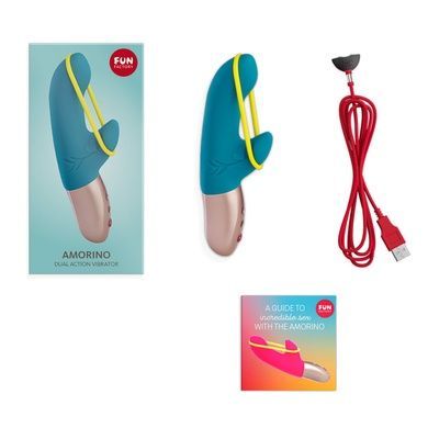 Минивибратор Fun Factory AMORINO бирюзовый SX0947 фото