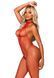 Еротичний сітчастий бодістокінг Leg Avenue Racer neck bodystocking Red