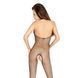 Бодистокинг Passion BS014 black, комбинезон, крупная сетка S/M/L