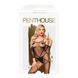 Бодистокинг с контрастным узором Penthouse - Under Arrest Black S/L