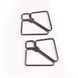 Зажимы для сосков LOCKINK Nipple Clamps Grey SX0851 фото 2