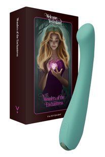 Вибратор для точки G FairyGasm MerryWand green SX0632 фото