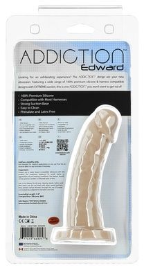 Фаллоимитатор на присоске ADDICTION Edward 6 Curved Dong SO5582 фото