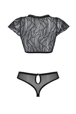 Комплект Passion LEAFA BIKINI black XXL/XXXL - ECO Passion