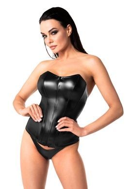 Корсет Noir Handmade F334 Powerwetlook corset - 6XL