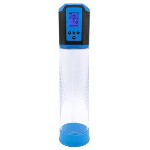 Автоматична вакуумна помпа Men Powerup Passion Pump Blue SO6298 фото