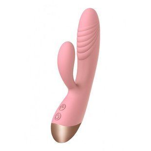 Вібратор Wooomy Elali Pink Rabbit Vibrator рожевий SO7411 фото