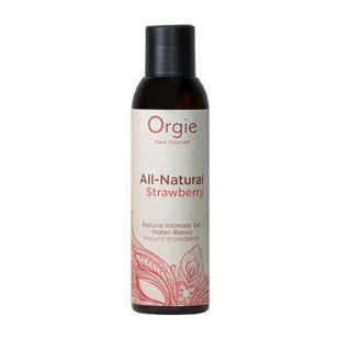 Вкусовой лубрикант Orgie All Natural Клубника 150мл SX1496 фото