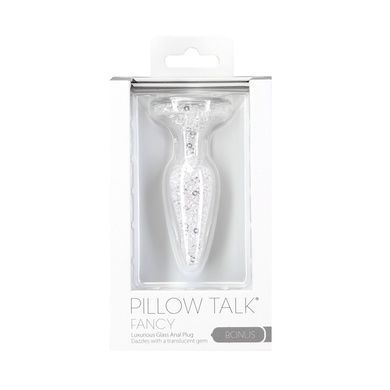 Анальна пробка Pillow Talk Fancy Luxurious Glass Anal Plug SO6833 фото