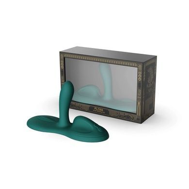 Вибратор Zalo Flora Smart Vibrating Pad Turquoise Green SX0715 фото