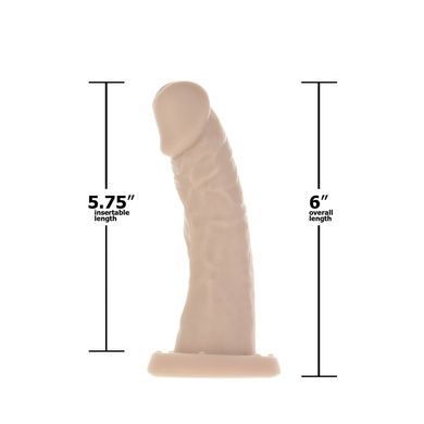 Фаллоимитатор на присоске ADDICTION Edward 6 Curved Dong SO5582 фото