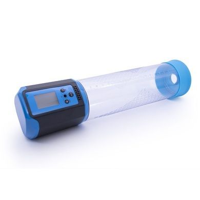 Автоматична вакуумна помпа Men Powerup Passion Pump Blue SO6298 фото
