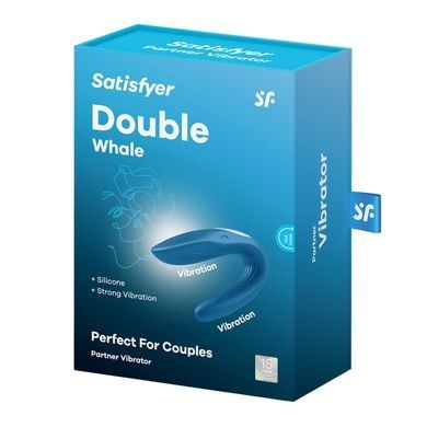 Вибратор для пар Satisfyer Double Whale SO1643 фото
