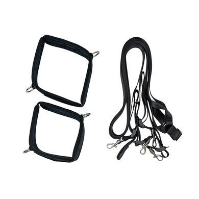 Растяжка на кровать Punishment - 5-Piece Bed Restraint Kit - Black SX2229 фото