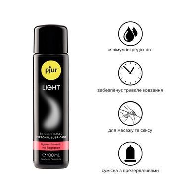 Силиконовая смазка pjur Light 100 мл PJ10210 фото