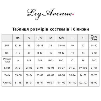 Бодістокінг Leg Avenue 2 PC Tube dress and gloves OS Black