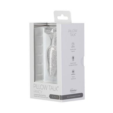 Анальна пробка Pillow Talk Fancy Luxurious Glass Anal Plug SO6833 фото