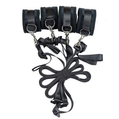 Растяжка на кровать Punishment - 5-Piece Bed Restraint Kit - Black SX2229 фото