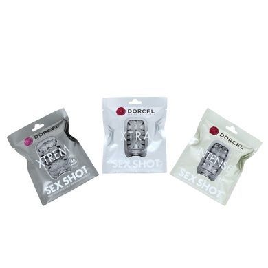 Набір мастурбаторів Dorcel 3 SEX SHOTS MD1113 фото