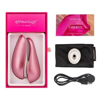 Клиторальный стимулятор Womanizer Liberty Pink SO8745 фото
