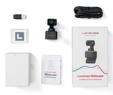 4К вебкамера зі штучним інтелектом Lovense WebCam SO8621 фото