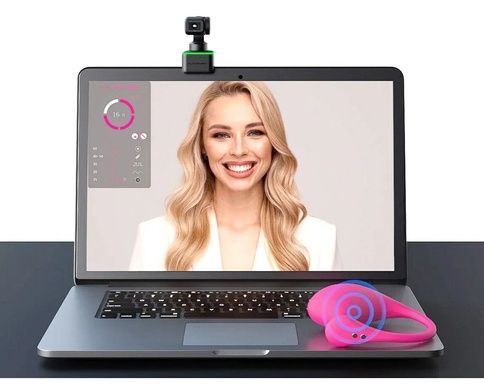 4К вебкамера зі штучним інтелектом Lovense WebCam SO8621 фото