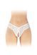Кружевные женские трусики с доступом Fashion Secret Alicia One Size белые
