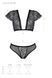 Комплект Passion LEAFA BIKINI black XXL/XXXL - ECO Passion