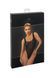 Боди Noir Handmade F322 Paparazzi elastic mesh body - XXL