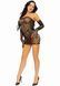 Бодістокінг Leg Avenue 2 PC Tube dress and gloves OS Black