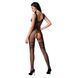 Бодистокинг Passion BS069 black, комбинезон, имитация чулок и боди One Size
