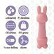 Минивибратор FeelzToys Mister Bunny Pink SO4437 фото 5