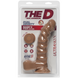 Фаллоимитатор Doc Johnson D Ragin D 9 Inch With Balls ULTRASKYN Caramel диаметр 5,1 см SO3554 фото 2