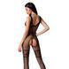 Бодистокинг Passion BS069 black, комбинезон, имитация чулок и боди One Size