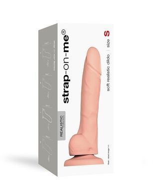Фалоімітатор Strap-On-Me SOFT REALISTIC DILDO Vanilla S SO4518 фото