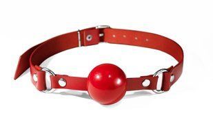 Кляп силіконовий Feral Feelings Ball Gag Red/Red SO8267 фото