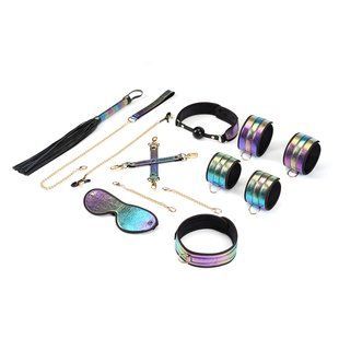 БДСМ-набір Liebe Seele Vivid Rainbow 8 Pieces Set SO9504 фото