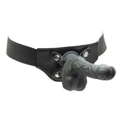 Виброфалоимитатор с ротацией и пульсацией Naked Addiction 8.6 Noir SO8907 фото
