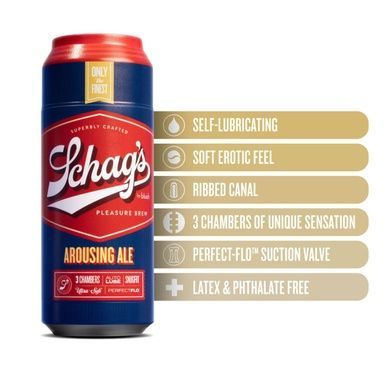 Мастурбатор Schag's by Blush - Arousing Ale Masturbator - Frosted SO8841 фото