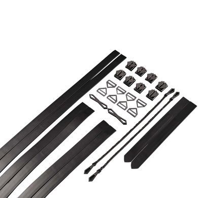 Набір із 8 ременів для зв'язування LOCKINK Black SX0835 фото