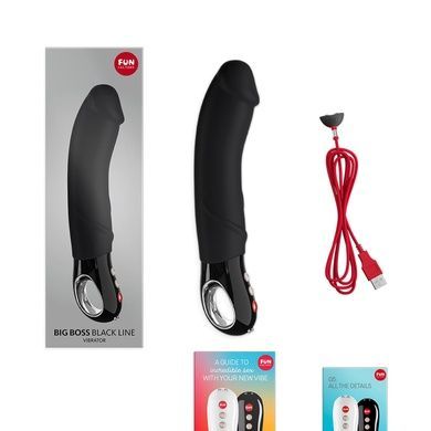 Вибратор для точки G Fun Factory BIG BOSS black SX0929 фото