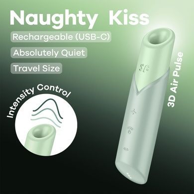 Вакуумный стимулятор Satisfyer Naughty Kiss SX2162 фото