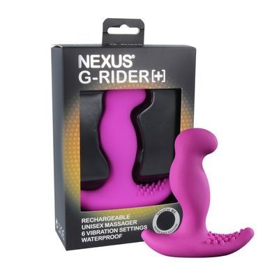 Масажер простати з вібрацією Nexus G-Rider Plus Purple GR002 фото