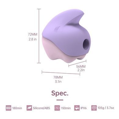 Вакуумный смарт стимулятор Magic Motion Unicorn Purple SO9602 фото