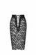 Юбка Noir Handmade F302 Ambivalence lace up midi skirt - M
