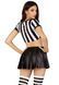 Костюм рефері Leg Avenue Time Out Referee M, кроп-топ спідниця свисток