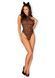 Эротический костюм леопарда Obsessive Leocatia teddy XXL, боди, обруч с ушками